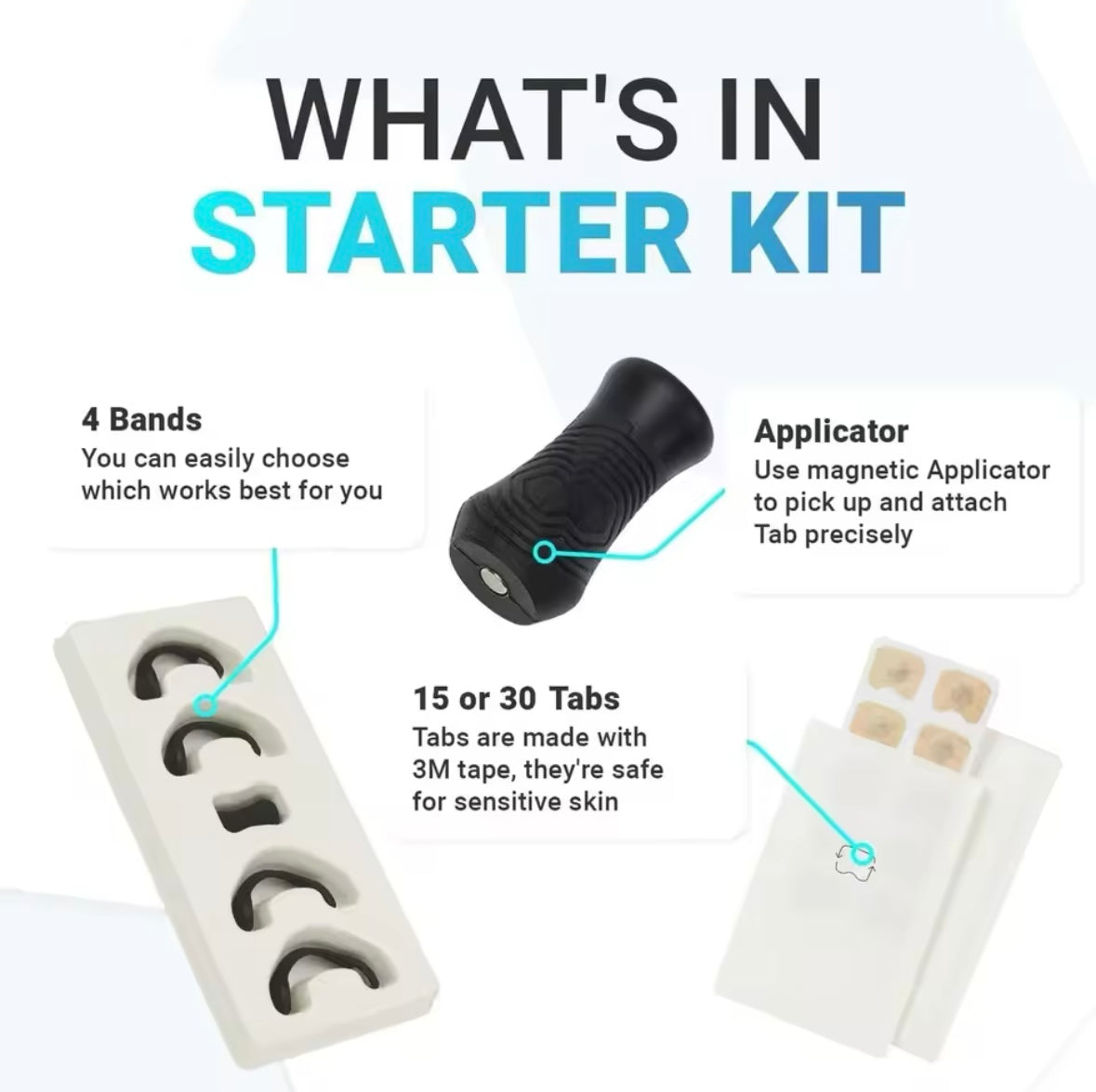Premier Nasal Dilator - White Starter Kit